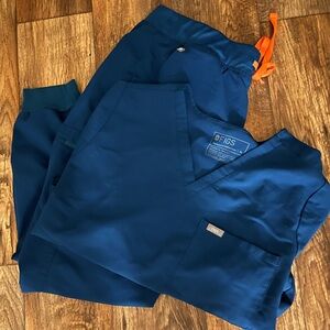 Figs Scrub Set- Deep Reef